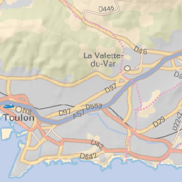 carte de toulon